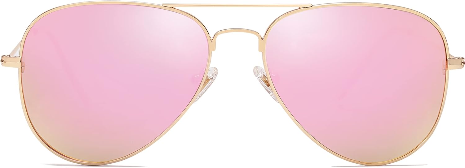 51LR7zkgIL._AC_SL1500_.jpg Polarized Aviator Sunglasses for Men Women Classic Vintage Retro Style - Image 1