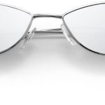 Fashion Designer Sunglasses Retro Small Petals Shape Arc Temple Design