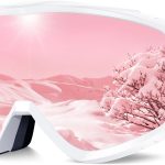 Ski Goggles - Over Glasses Snow Snowboard Goggles - Anti-Fog 100% Protection