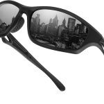 Polarized Sports Sunglasses for Men Women Running Cycling Fishing Golf Driving Tr90 Frame