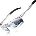 Polarized Sunglasses Men Sport Driving Sunglasses Ultralight Al-Mg Mirrored Shades UV400 Protection