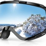Ski Goggles - Over Glasses Snow/Snowboard Goggles - 100% Protection