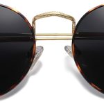 Small Round Polarized Sunglasses for Women Men Classic Vintage Retro Shades UV400
