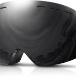 Ski Goggles Snowboard Goggles Over Glasses Anti Fog Snow Goggles Frameless 100% Protection