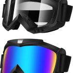 Dirt Bike Goggles 2 Pack - Motorcycle, Riding, Ski, Windproof Racing Glasses