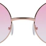 Round Sunglasses Metal Frame Circle Retro Hippie Sunglasses UV400 Protection
