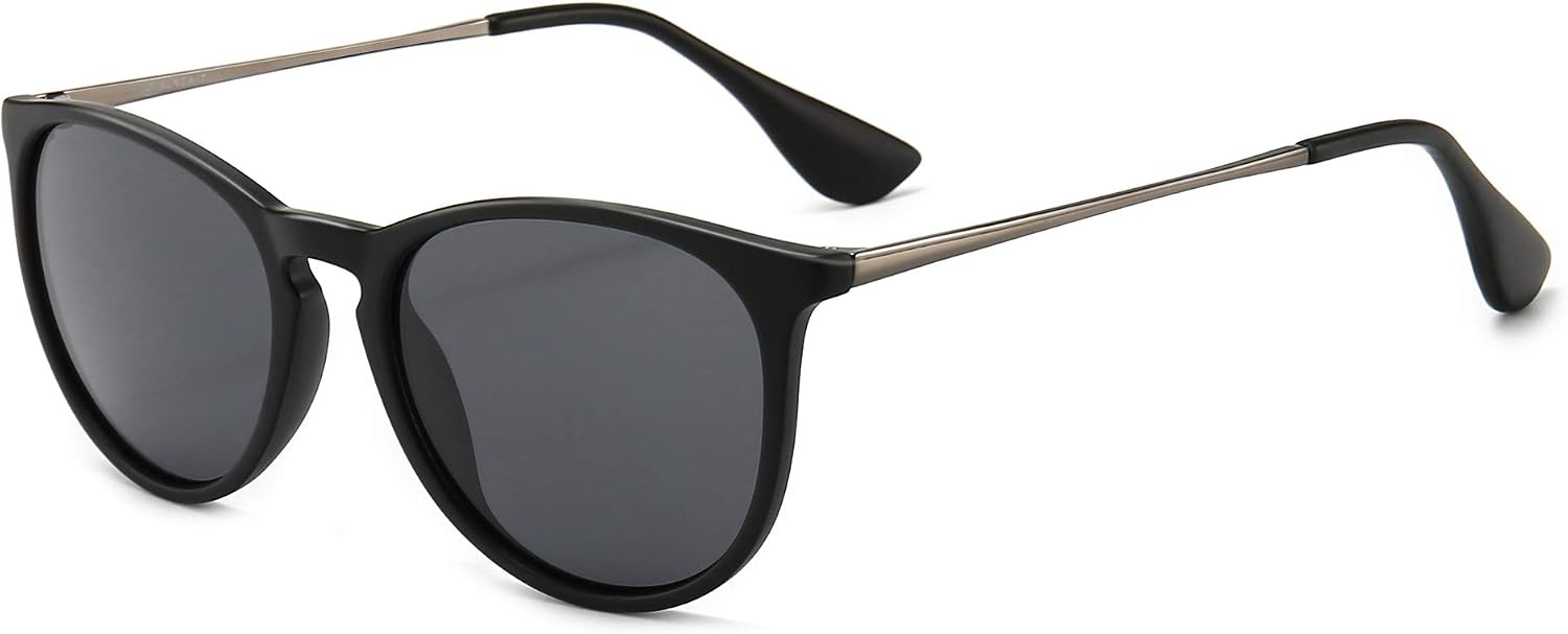 61vOniYtePL._AC_SL1500_.jpg Premium Vintage Round Sunglasses for Women Men Classic Retro Trendy Style - Image 1