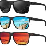 Polarized Sunglasses Lightweight Sun Glasses with UV Protection for Driving Fishing Golf